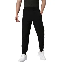 Rupa Bumchums Athletix Joggers Track Pant for Men - Black (XXL)