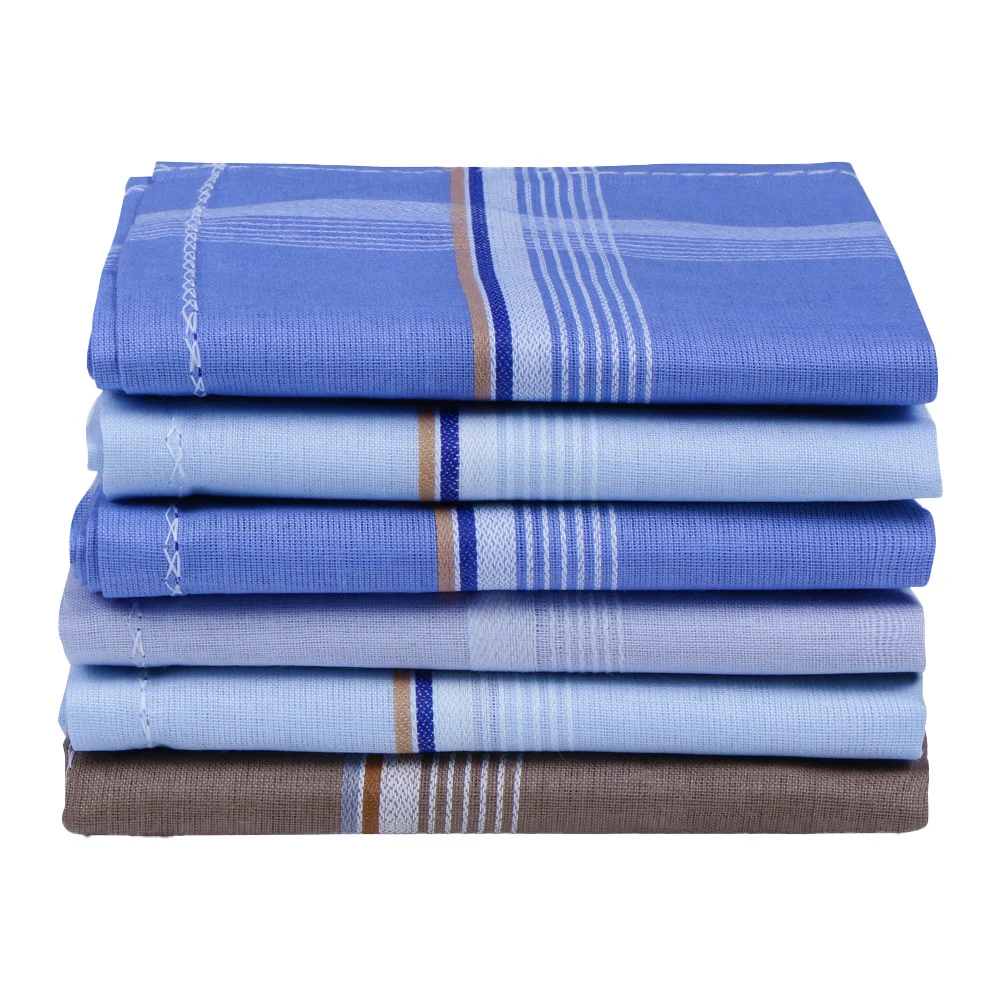 Crossline Cotton Men's Hanky (Multicolour) D2