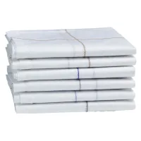 Crossline Cotton Men's Hanky (White) D3