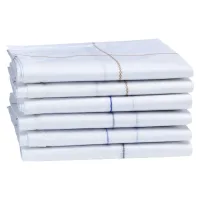 Crossline Cotton Gifting Box Hanky (White)