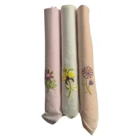 Crossline Cotton Ladies Hanky (Multicolour)