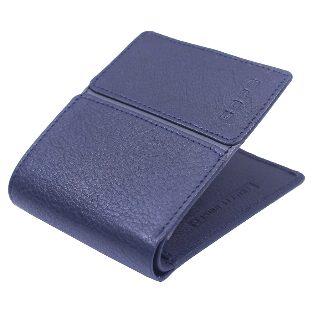 Cops Napa Leather wallets Blue (78)