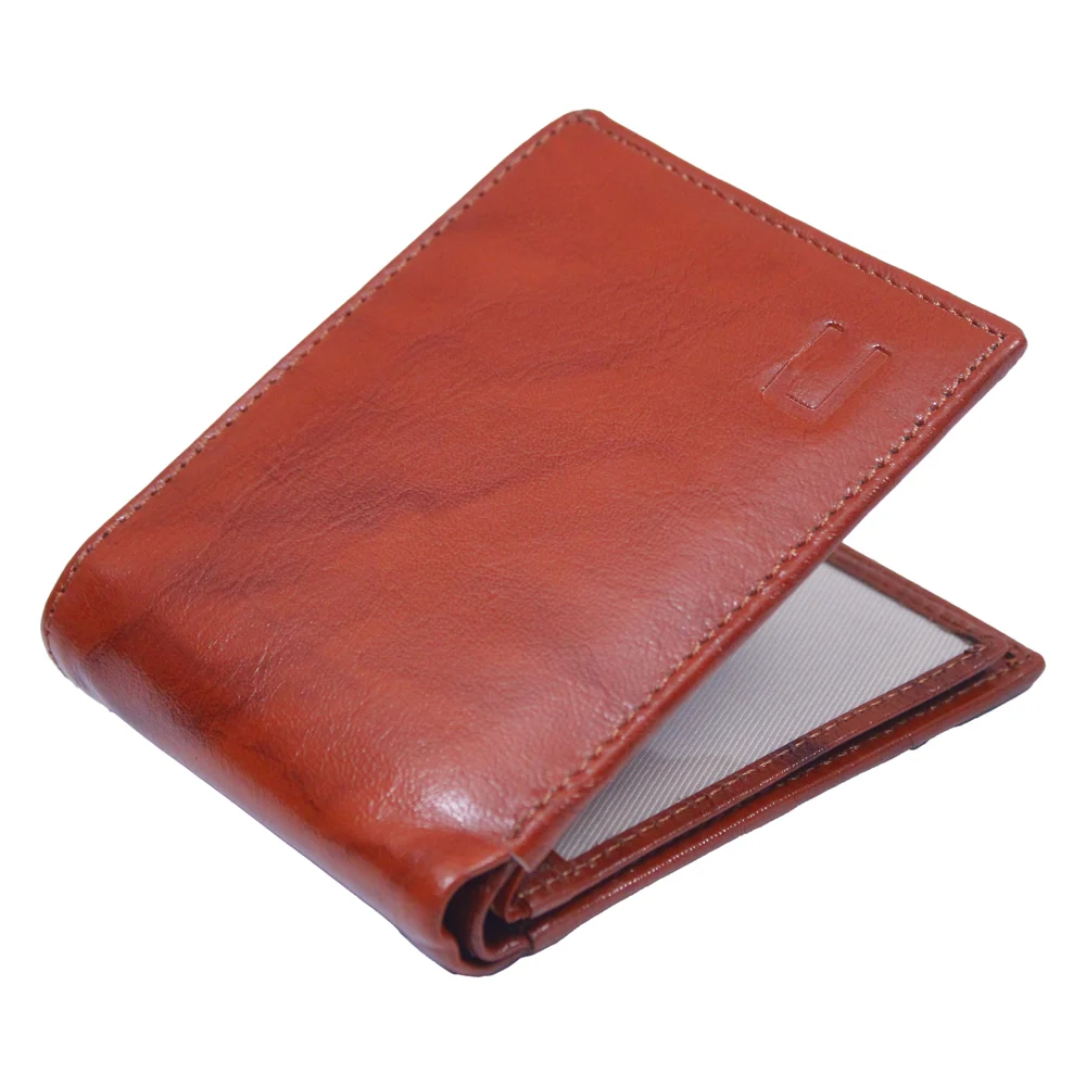 Cops Ship Leather wallets Tan (DH3)