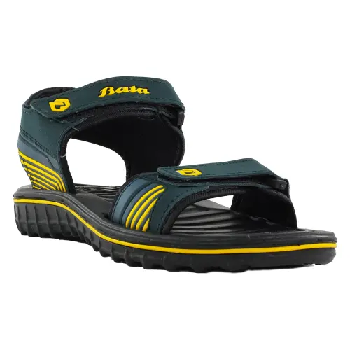 Bata Fortuner Men's Sandal M8S - Yellow