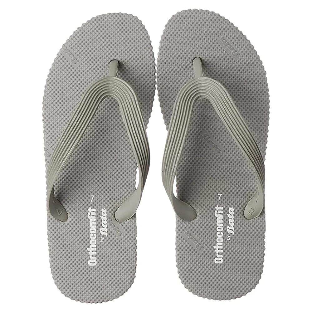 Bata Orthocomfit Men's Slipper M5 - Grey