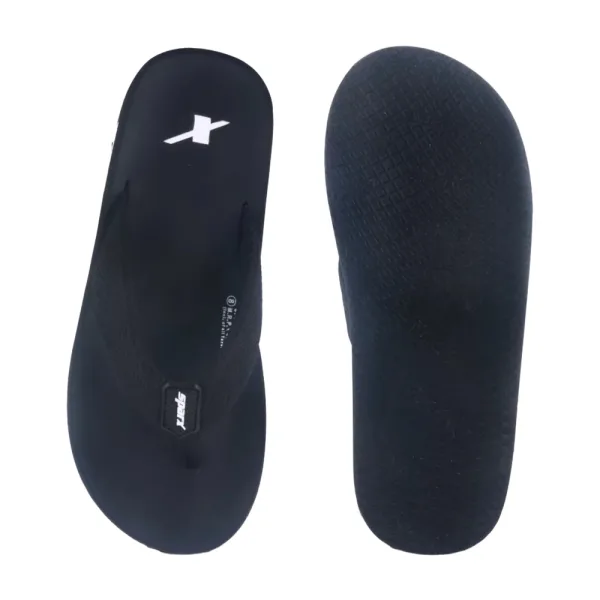 Relaxo Sparx Slipper Mens SFG 2115 (Black)