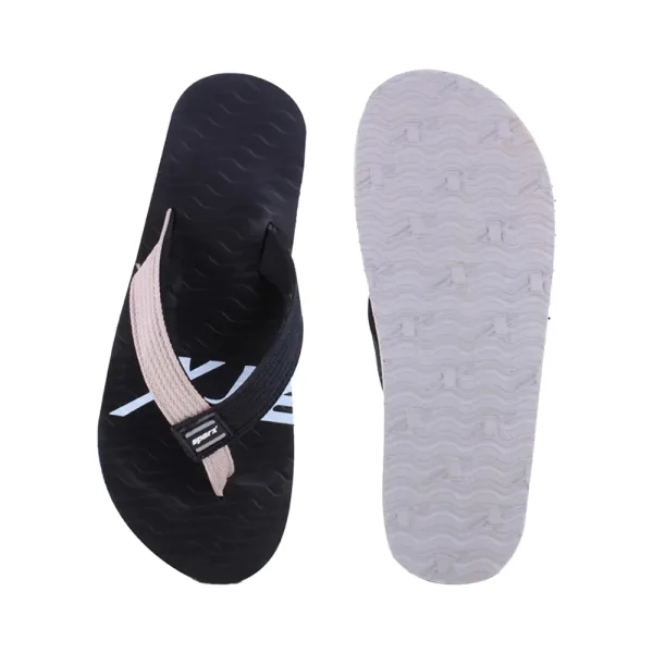 Relaxo Sparx Slipper Mens SFU 204 (Grey Black)