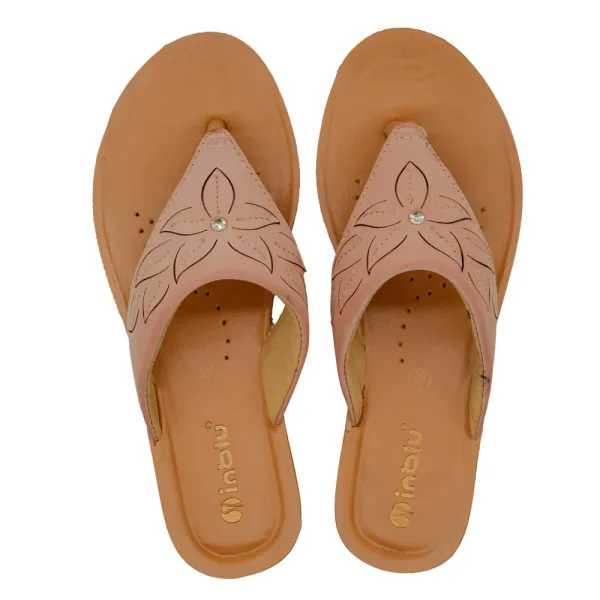 Inblu BMQ7 Ladies Chappal - Mouve