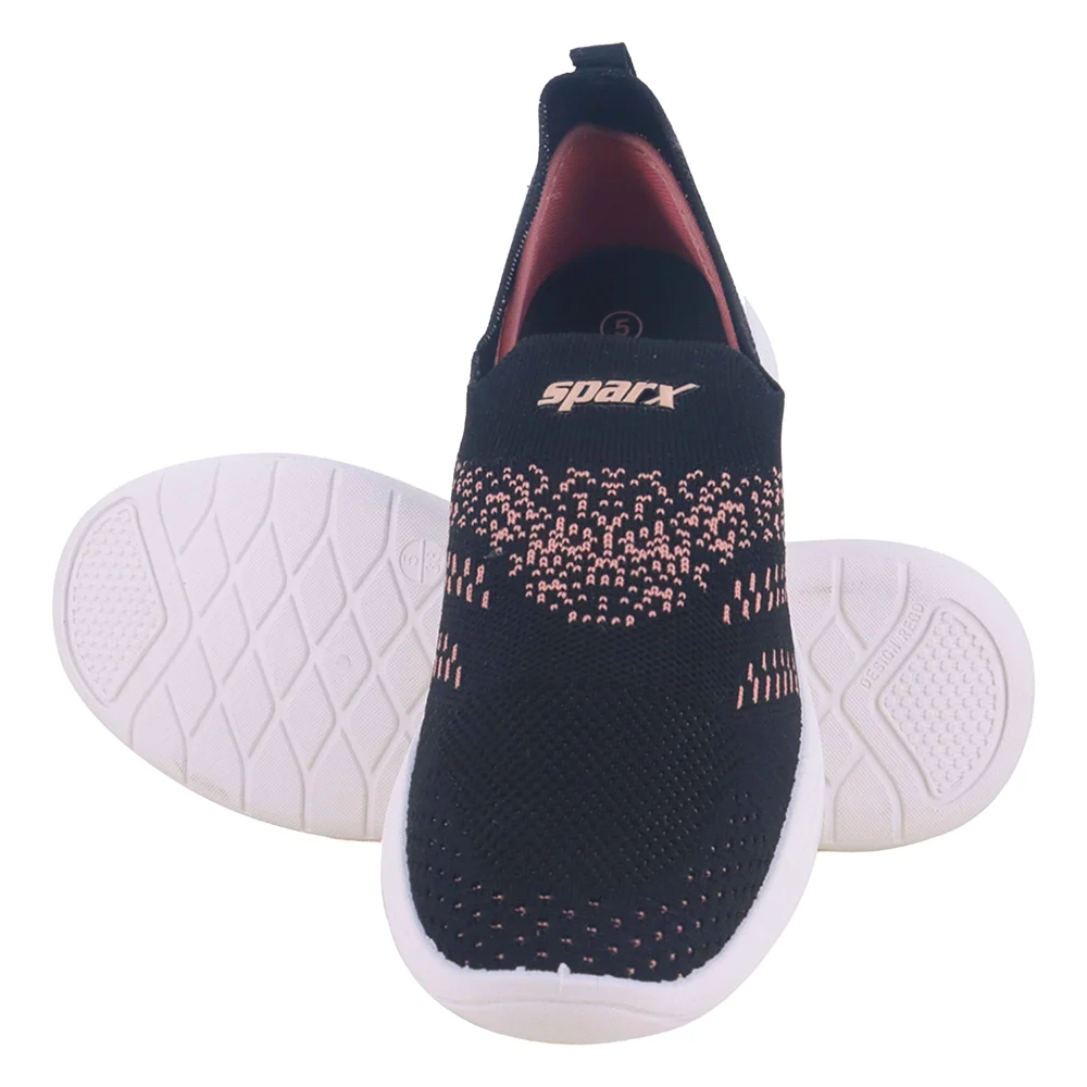 Relaxo Sparx Women's Shoes SL 238 (Black Peach)