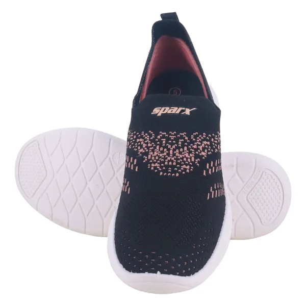 Relaxo Sparx Women's Shoes SL 238 (Black Peach)