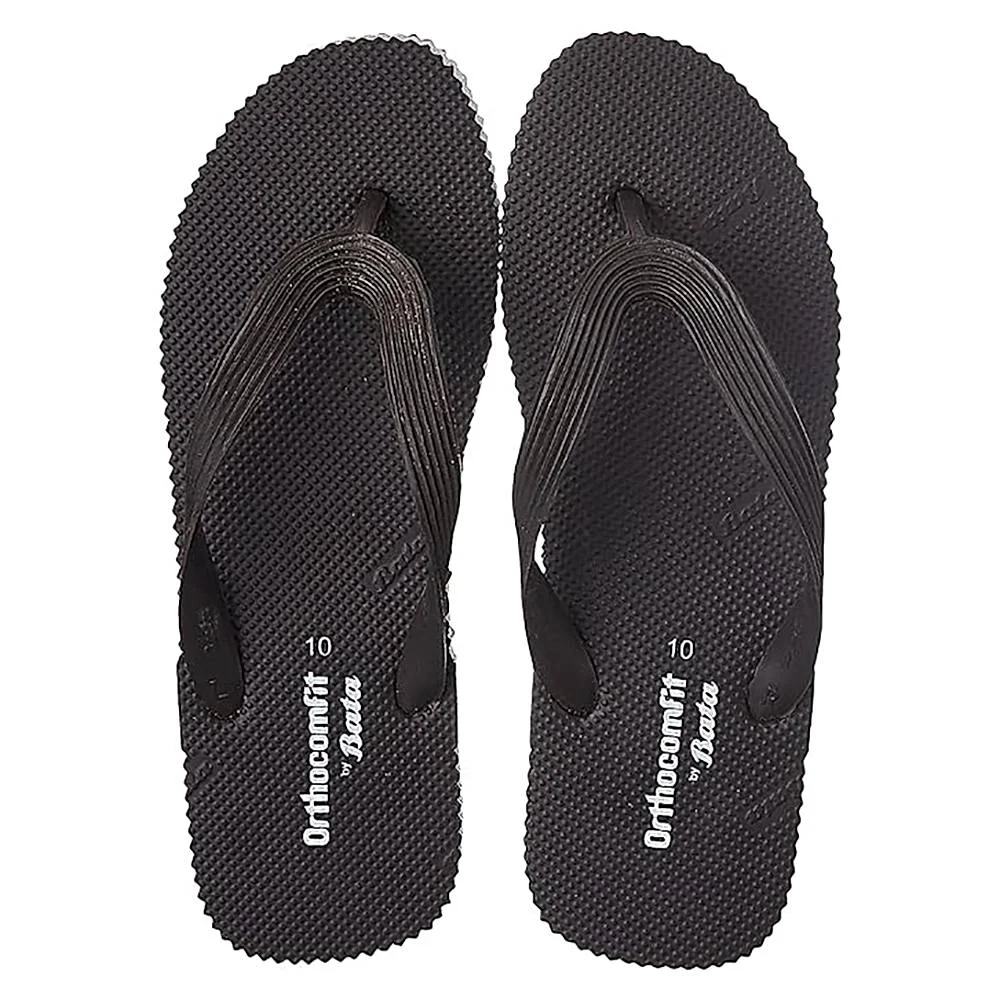 Bata Orthocomfit Men's Slipper M5 (Brown)