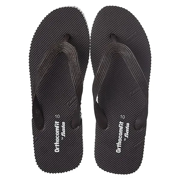 Bata Orthocomfit Men's Slipper M5 (Brown)