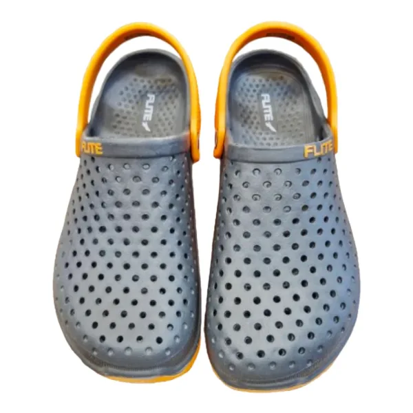 Relaxo Flite F 2002 Men's Clogs (Orange D. Grey)