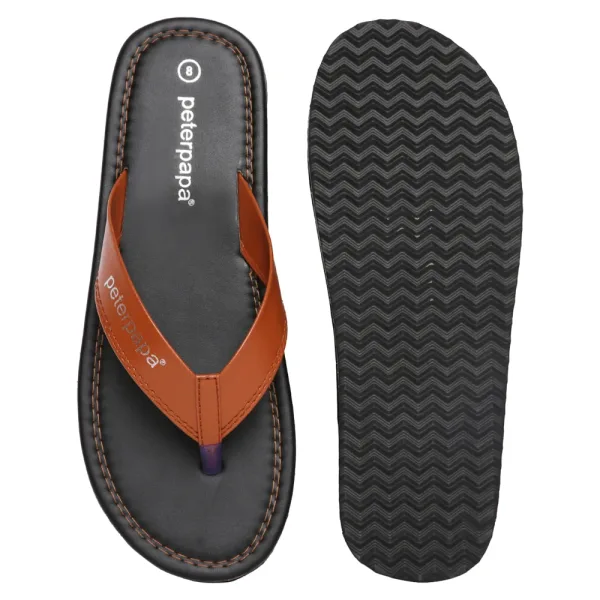Peterpapa Men's Eva New VIR Fansy Slipper (Tan)