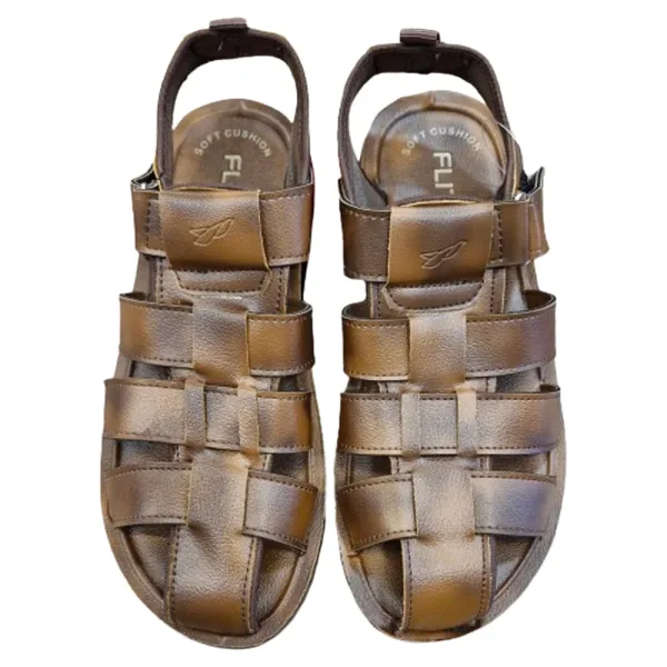 Relaxo Flite Pug 165 Men's Sandal (Brown)