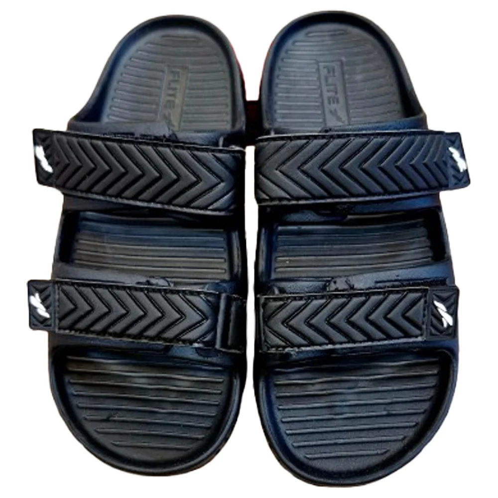 Relaxo Flite FL 2038 Men's Chappal (Black)