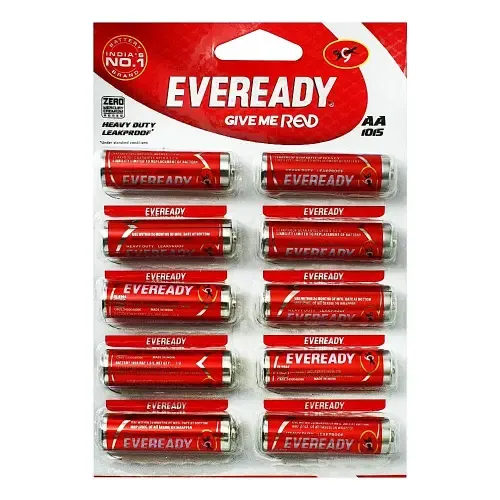 Eveready 1015 R6 AA Battery : 10 Units