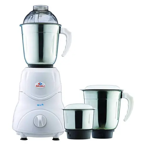 Bajaj GX4 Mixer Grinder - 3 Jars (500 W)