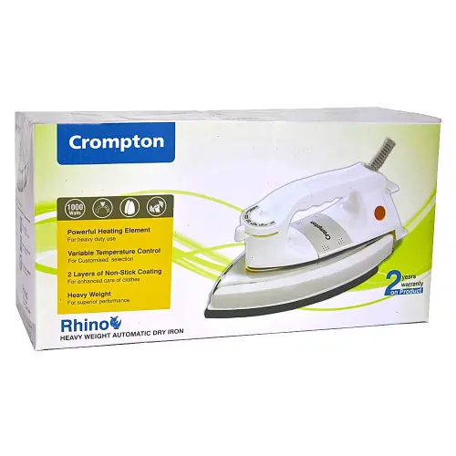 Crompton Greaves Rhino Heavy Weight Iron - 1000 W