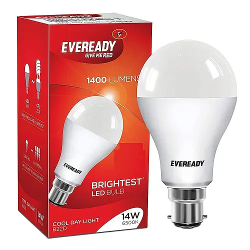 Eveready Cool Day Light White LED B22 Bulb : 14 W