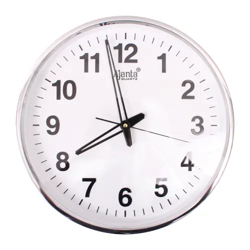 Ajanta Office Analog Wall Clock Silent Mechanism 397 - 32.3x32.3x4.7cm
