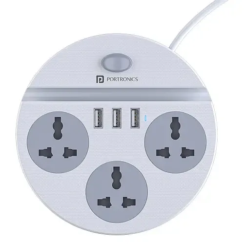 Portronics Extension Power Plate 5