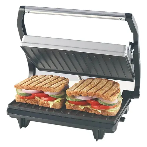 Borosil Prime Grill Sandwich Maker - Grey