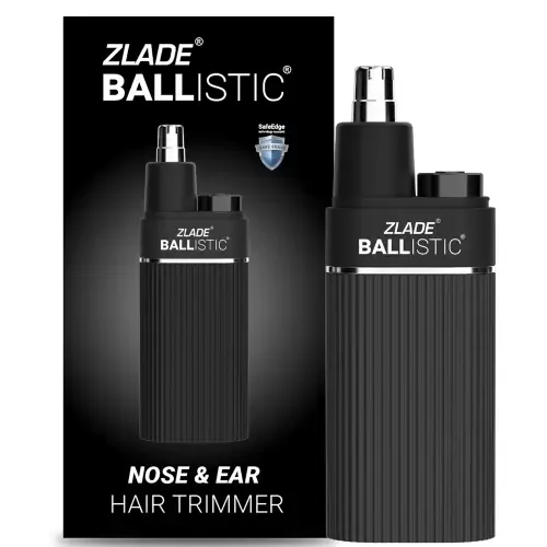 Zlade Ballistic Nose & Ear Hair Trimmer - Black