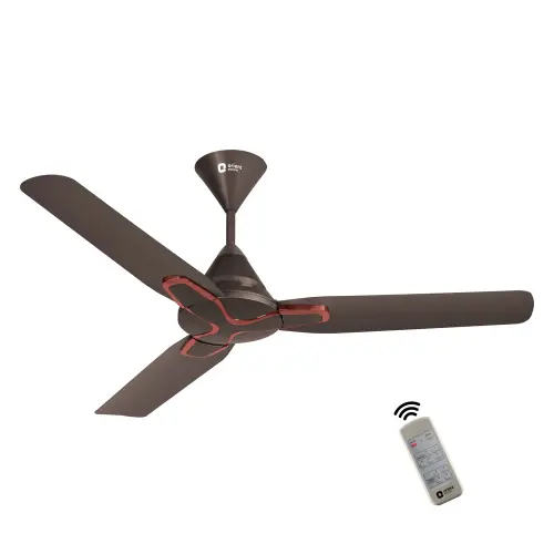 Orient Electric Jazz BLDC Ceiling Fan (1200 mm) With Remote - Metallic Black