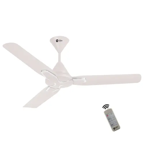 Orient Jazz 1200mm Bldc Ceiling Fan With Remote (Orbes White)