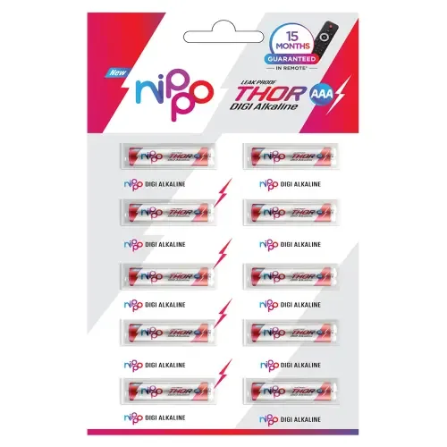 Nippo Thor AAA Battery DIGI Alkaline