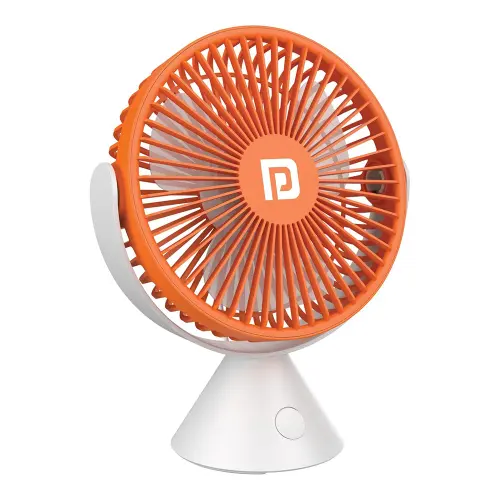 Portronics Portable Desktop 360° Cooling Fan (White) - POR-2079