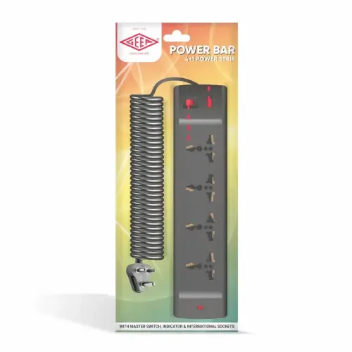 Geep Power Bar 4+1 Power Strip