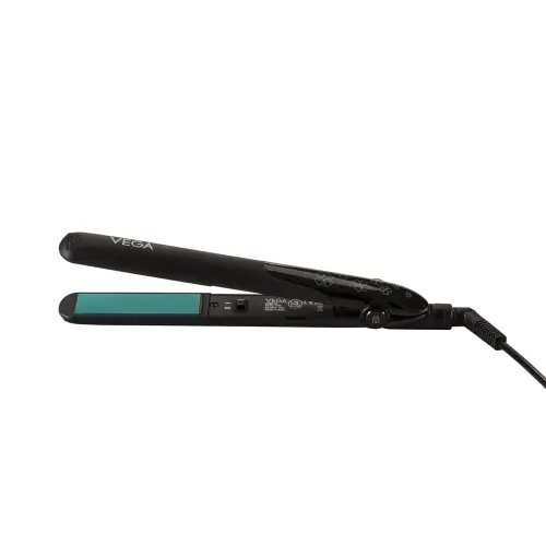 Vega Shine-On Hair Straightener (VHSH-34) Black & Turquoise