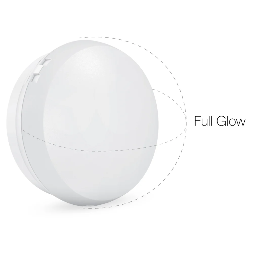 Corvi Led Light Surface 4 Round 6W (Driverless Dimmable Full Glow) Easy White