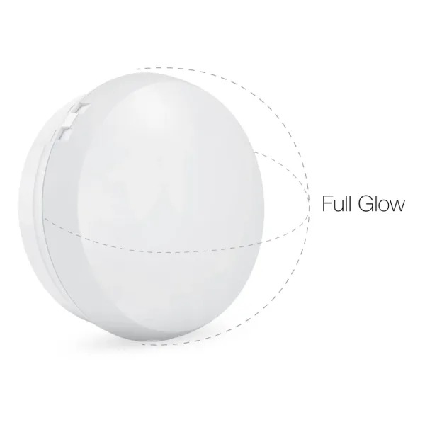 Corvi Led Light Surface 4 Round 6W (Driverless Dimmable Full Glow) Warm White