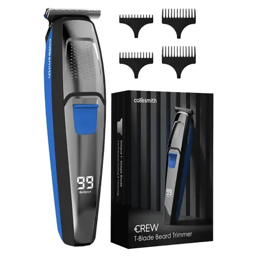 Caresmith Crew T -Blade Beard Trimmer - Blue