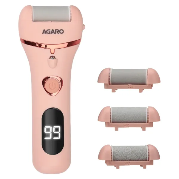 Agaro Electric Callus Remover CR1727 With 3 Head Rollers
