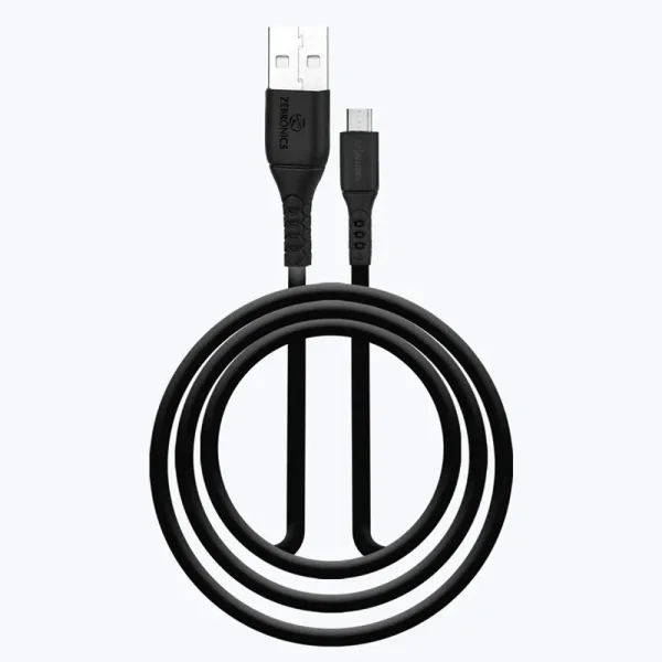 Zebronics Micro Usb Cable (ZEB-MU12V) - Black