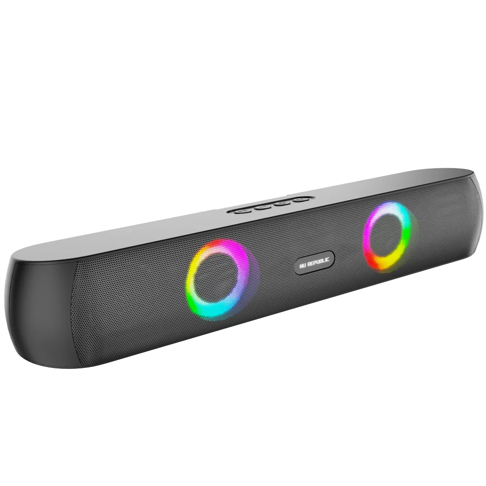 Nu Republic Party Box 160 Bluetooth Speaker (Black) - 16W