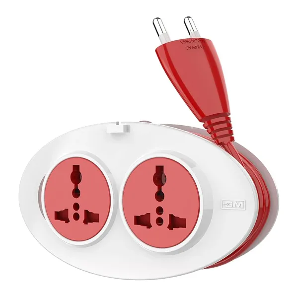 GM G-on Mini 2 Pin 2.5M Extension Cord - White