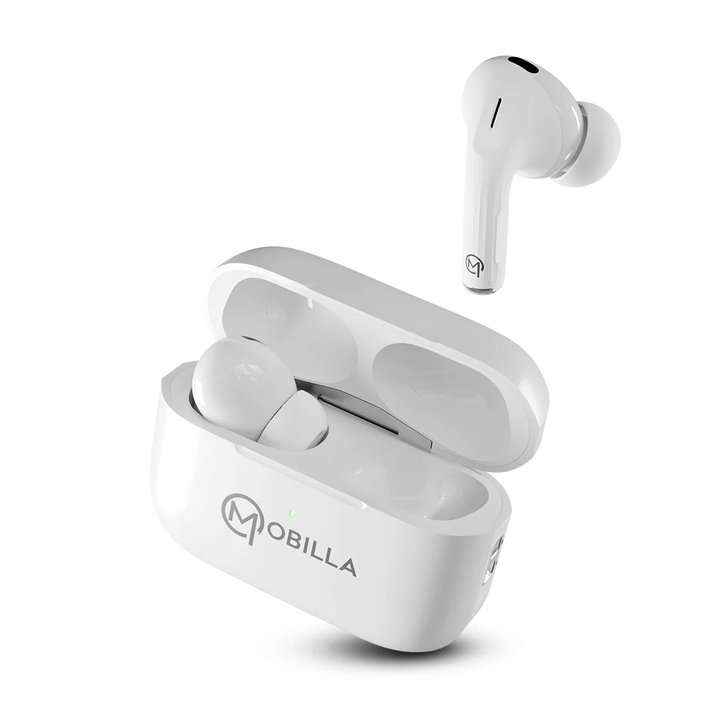 Mobilla MBUDS 533 TWS Earbuds (IPX4) - White