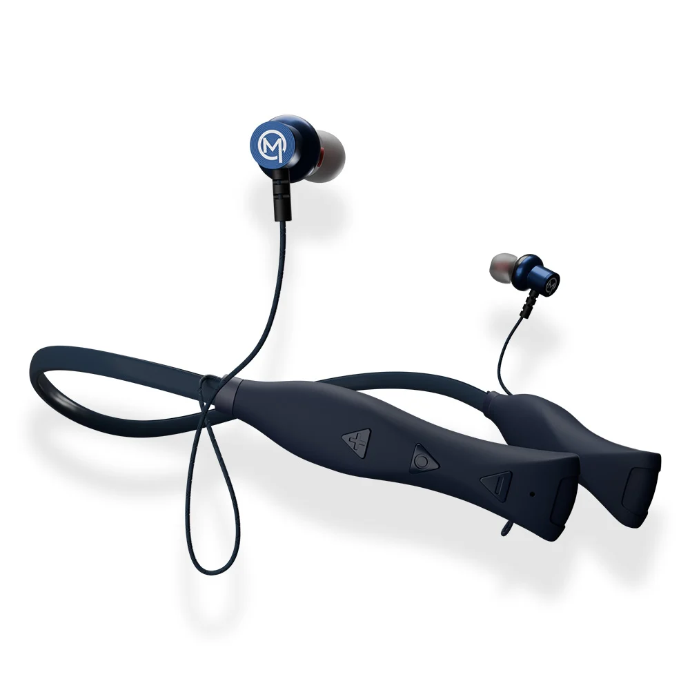 Mobilla Mbuddy 116 Bluetooth Wireless Neckband (IPX4) - Blue