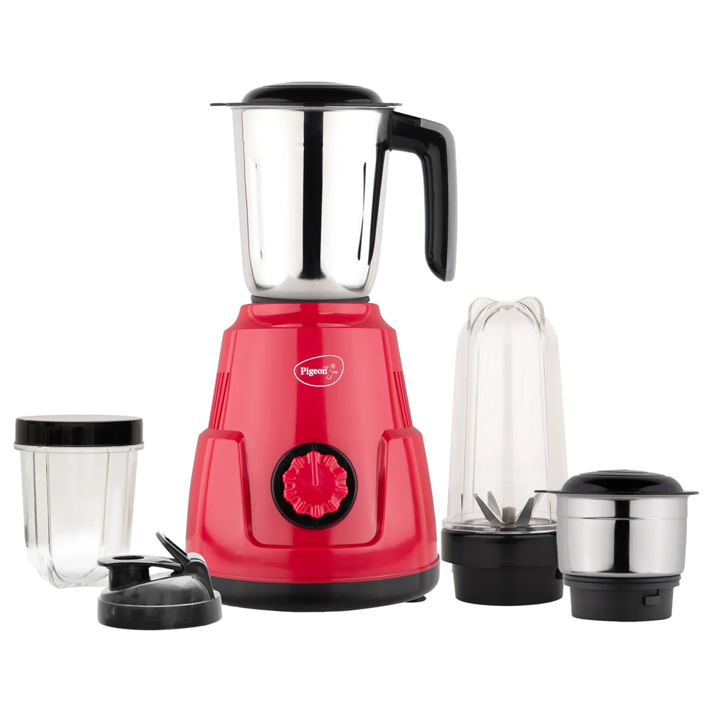 Pigeon Prime Mixer Grinder - 4 Jars (500 W)