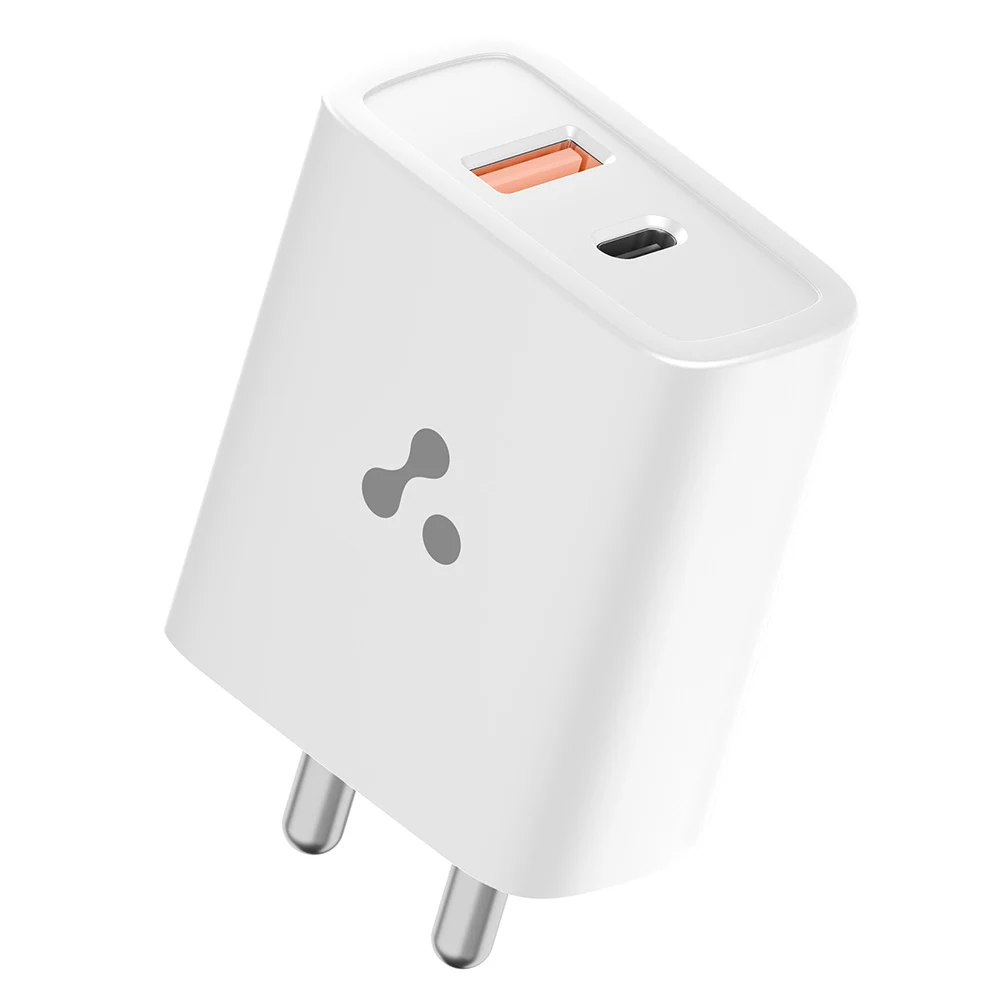 Ambrane Raap M33 C Type/Micro USB Wall Charger (White) - 33 W