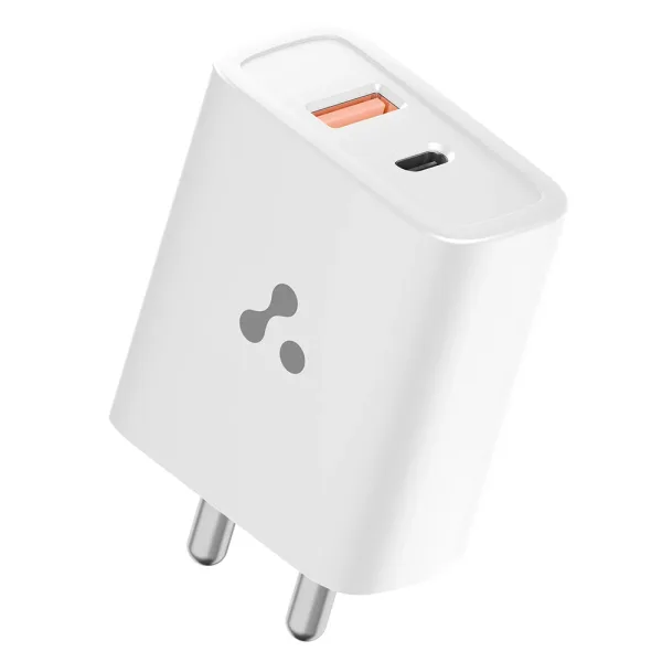 Ambrane Raap M33 C Type/Micro USB Wall Charger (White) - 33 W