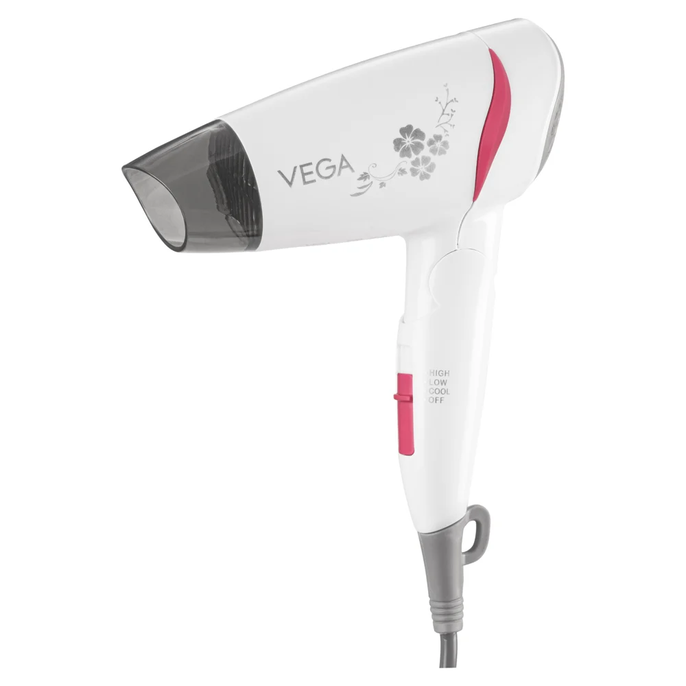Vega Go Style Hair Dryer (VHDH-18) White - 1400W