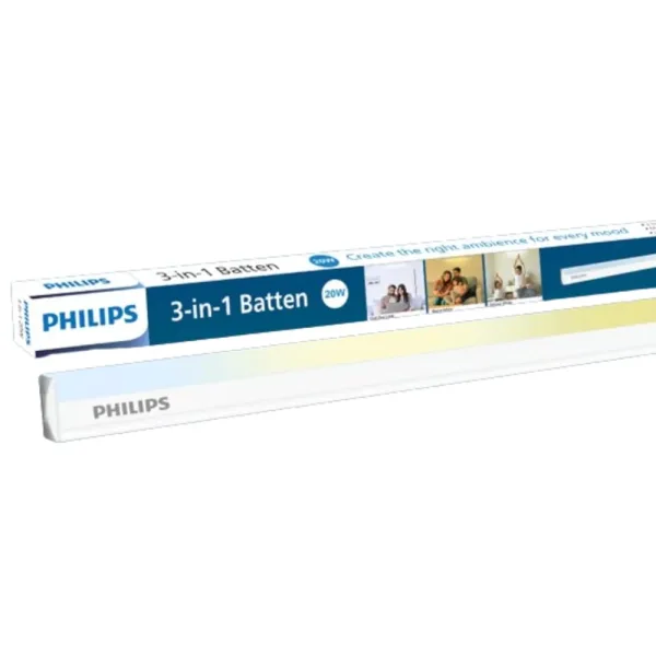 Philips Scene Switch 3 In 1 Led Tublight (Batten) Tunable White - 20 W
