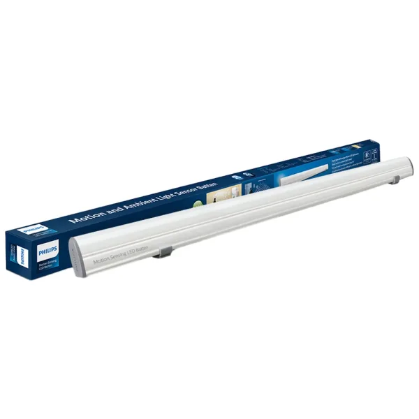 Philips Motion Sensor LED Tubelight (Batten) Crystal White - 20 W