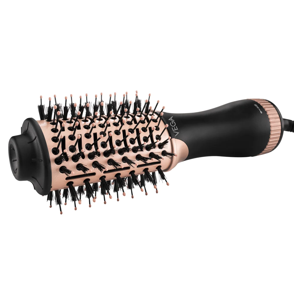Vega Lit Style L3 Volumizer Hair Dryer Brush (VHSD-03) Black & Gold - 400-500 W